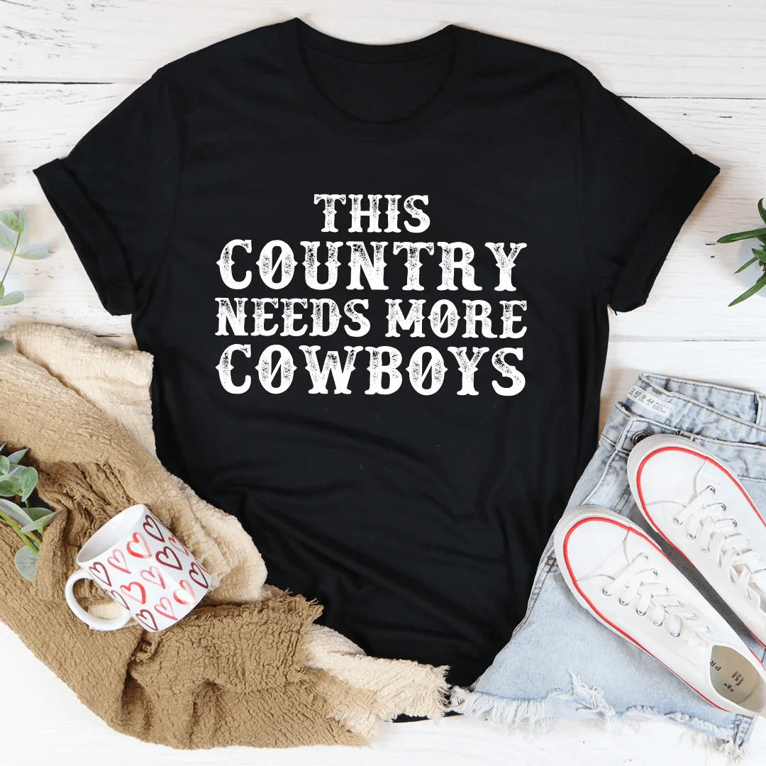This Country Needs More Cowboys Tee product image 2