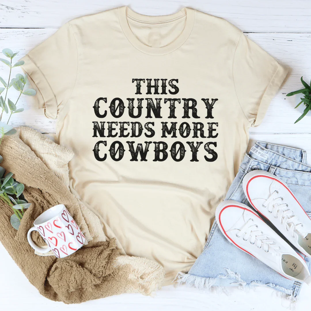 This Country Needs More Cowboys Tee product image 4