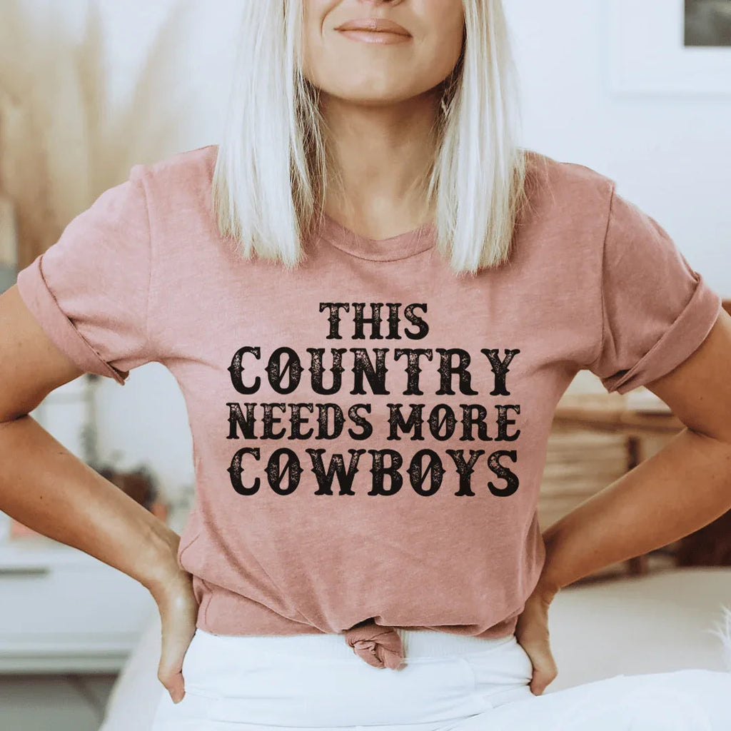 This Country Needs More Cowboys Tee product image 1