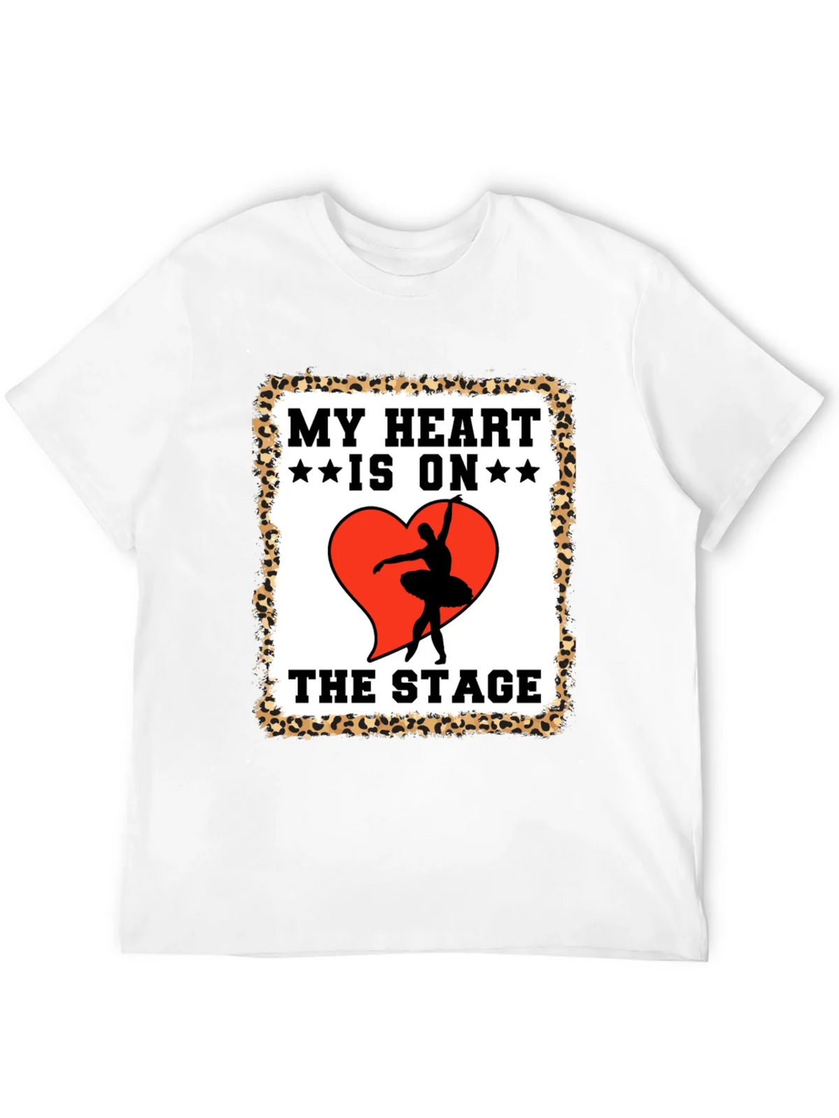 Heart is on the Stage Graphic Tee - Dance Lover product image 8