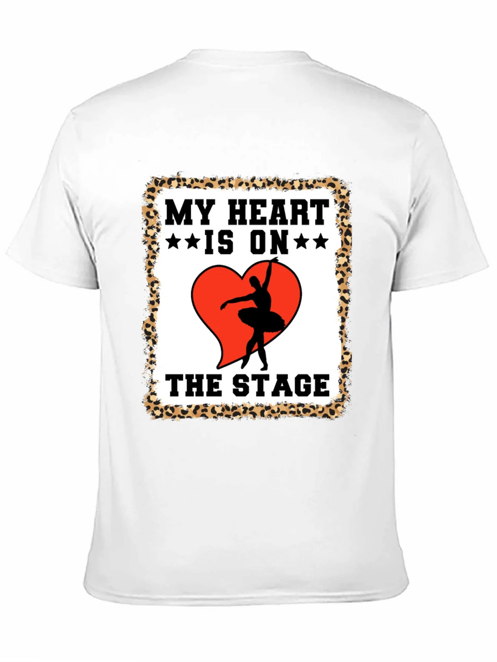 Heart is on the Stage Graphic Tee - Dance Lover product image 7