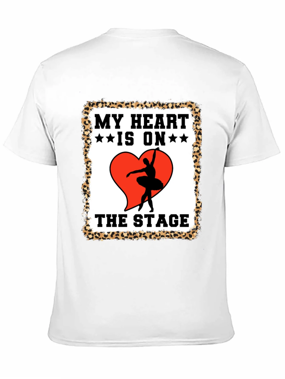 Heart is on the Stage Graphic Tee - Dance Lover product image 7