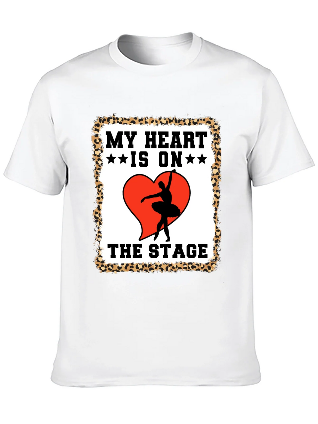 Heart is on the Stage Graphic Tee - Dance Lover product image 6