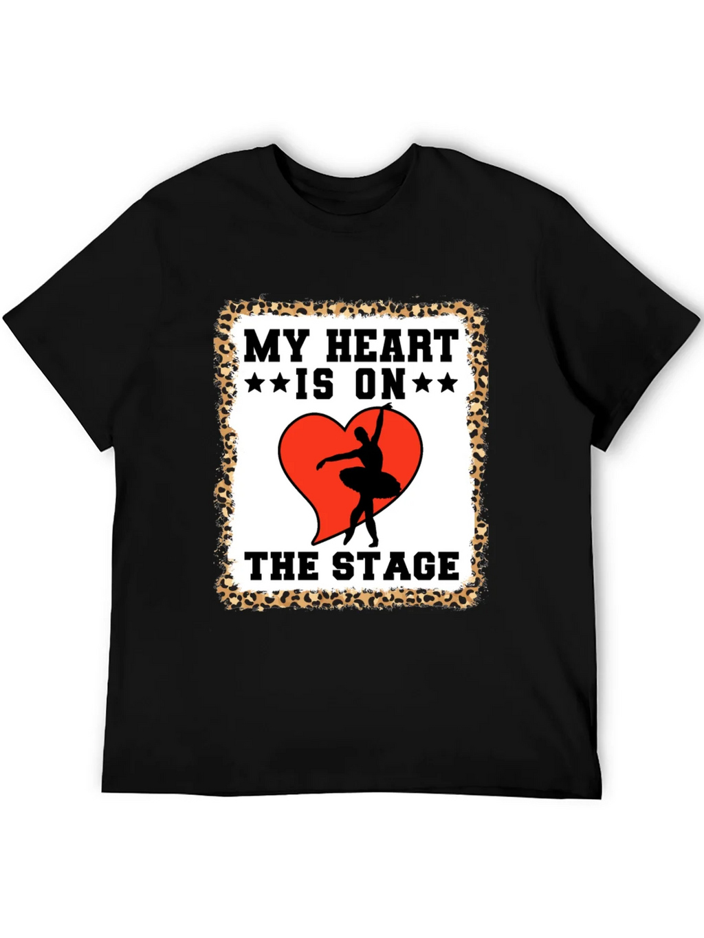 Heart is on the Stage Graphic Tee - Dance Lover product image 3