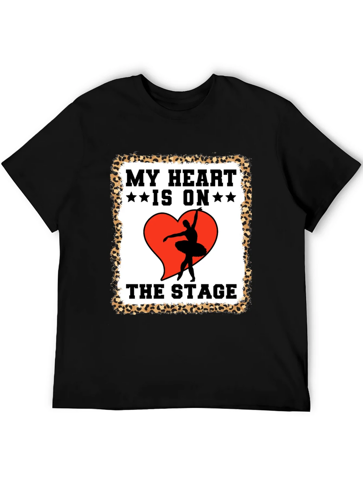 Heart is on the Stage Graphic Tee - Dance Lover product image 3