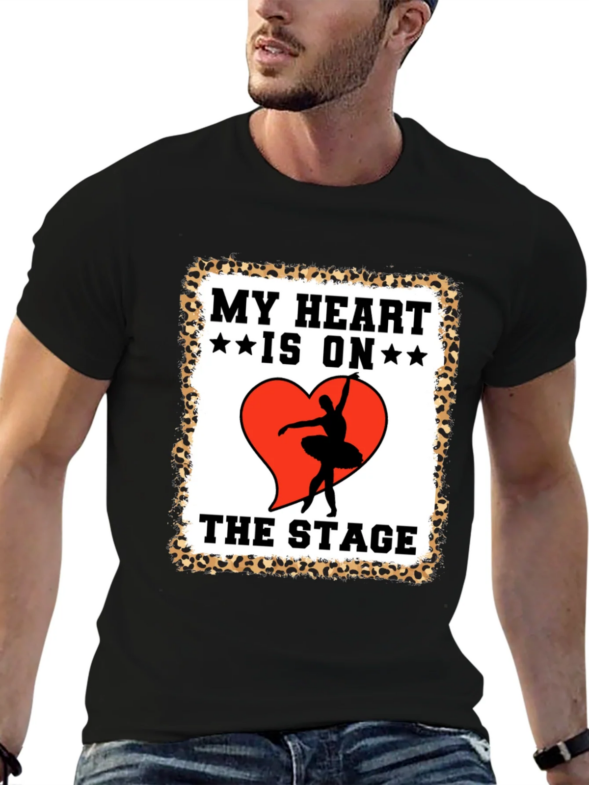Heart is on the Stage Graphic Tee - Dance Lover product image 4