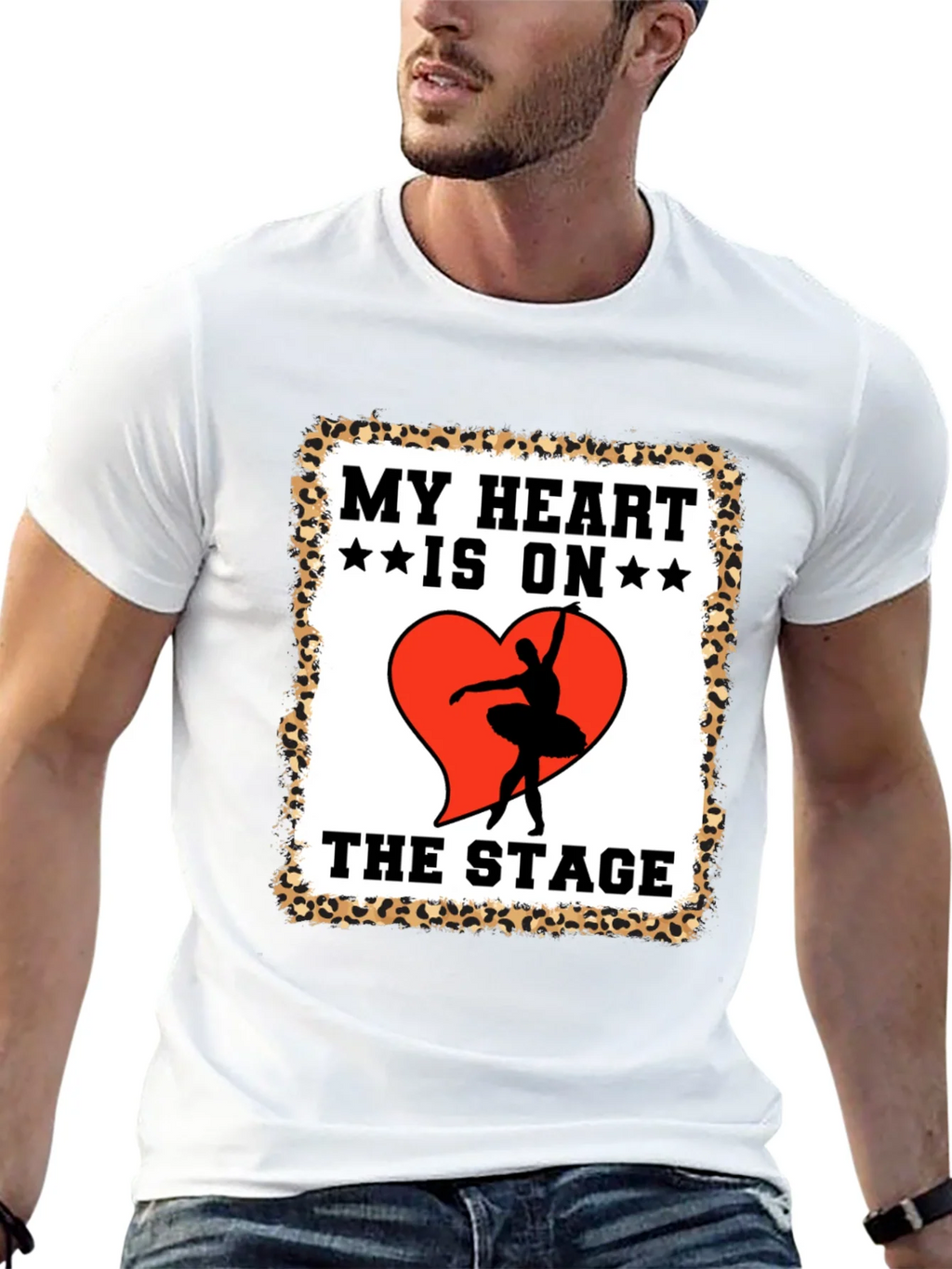 Heart is on the Stage Graphic Tee - Dance Lover product image 9