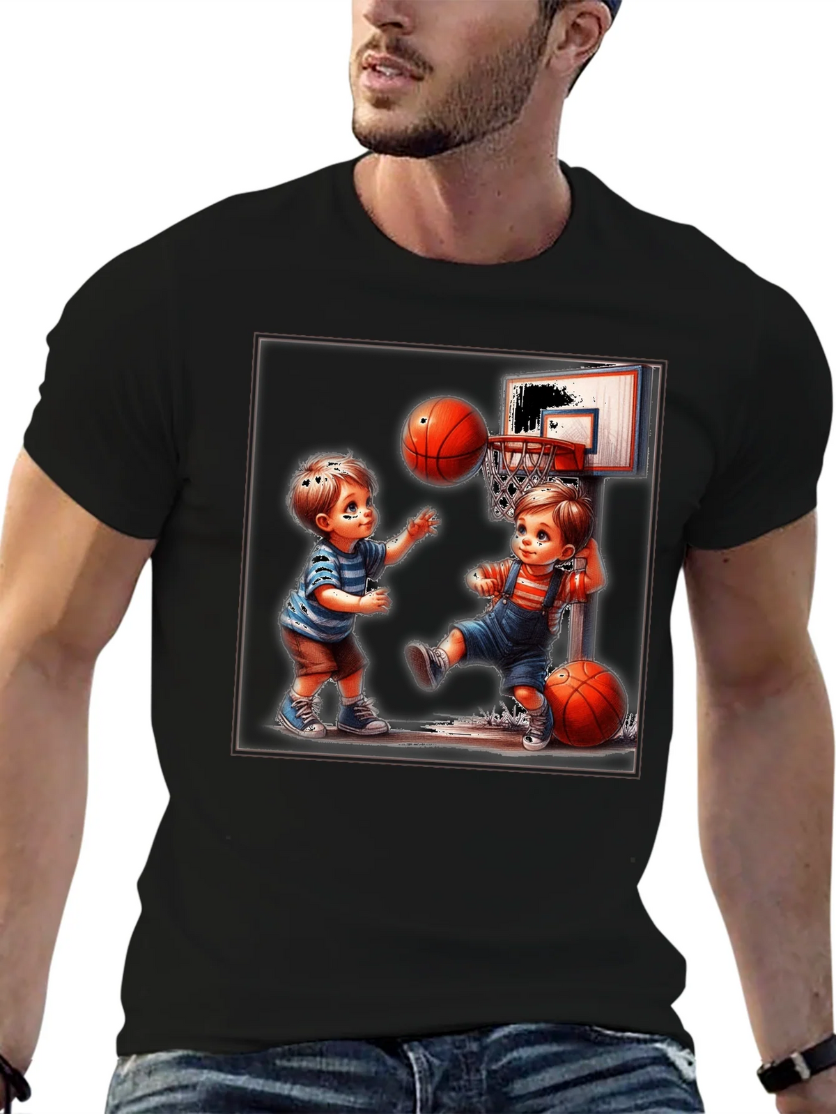 Boys Basketball Graphic T-Shirt product image 6