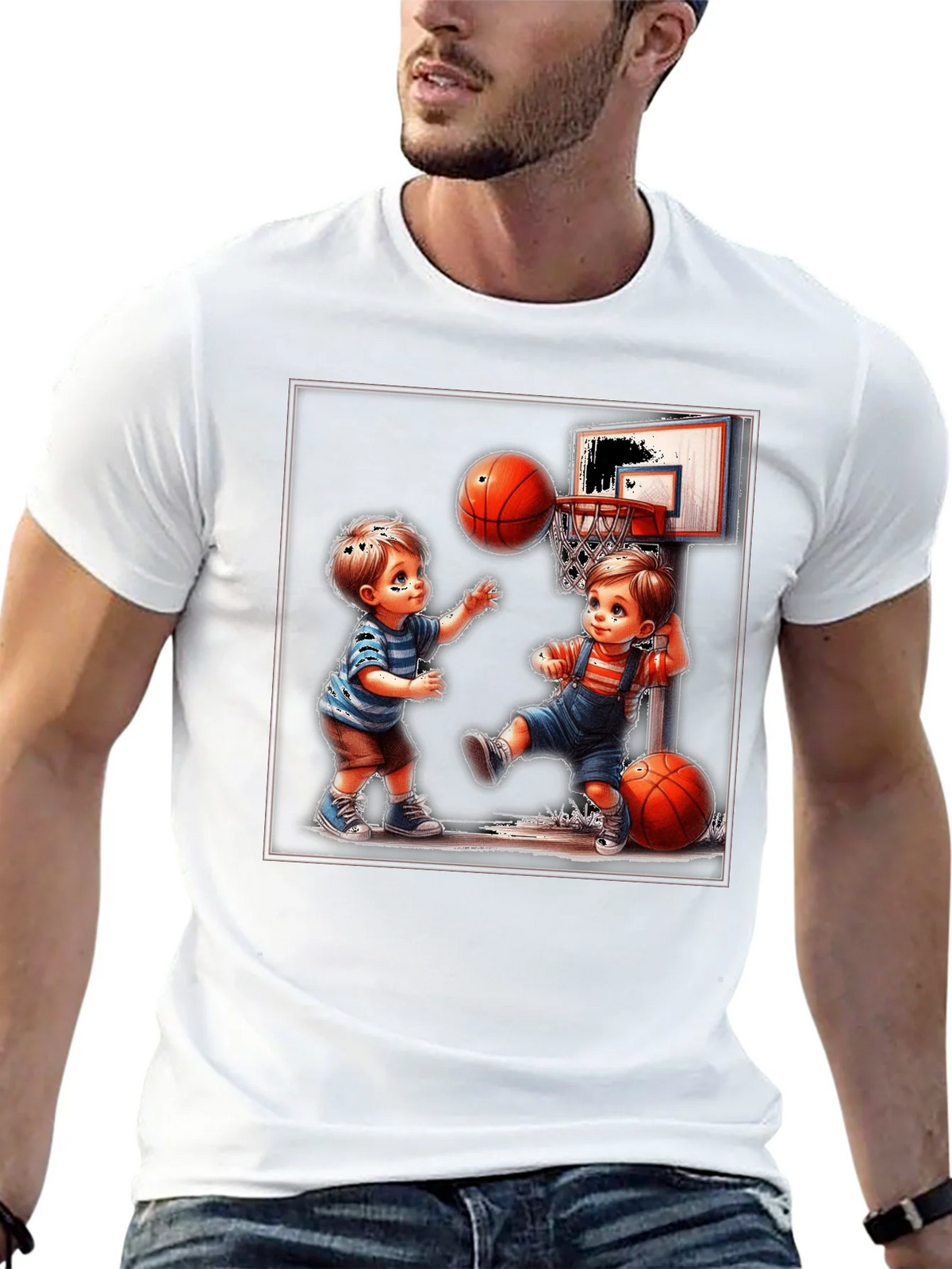 Boys Basketball Graphic T-Shirt product image 12