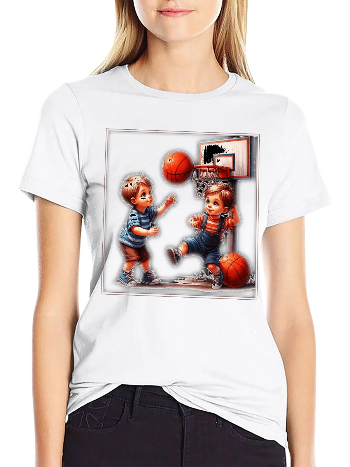 Boys Basketball Graphic T-Shirt product image 8