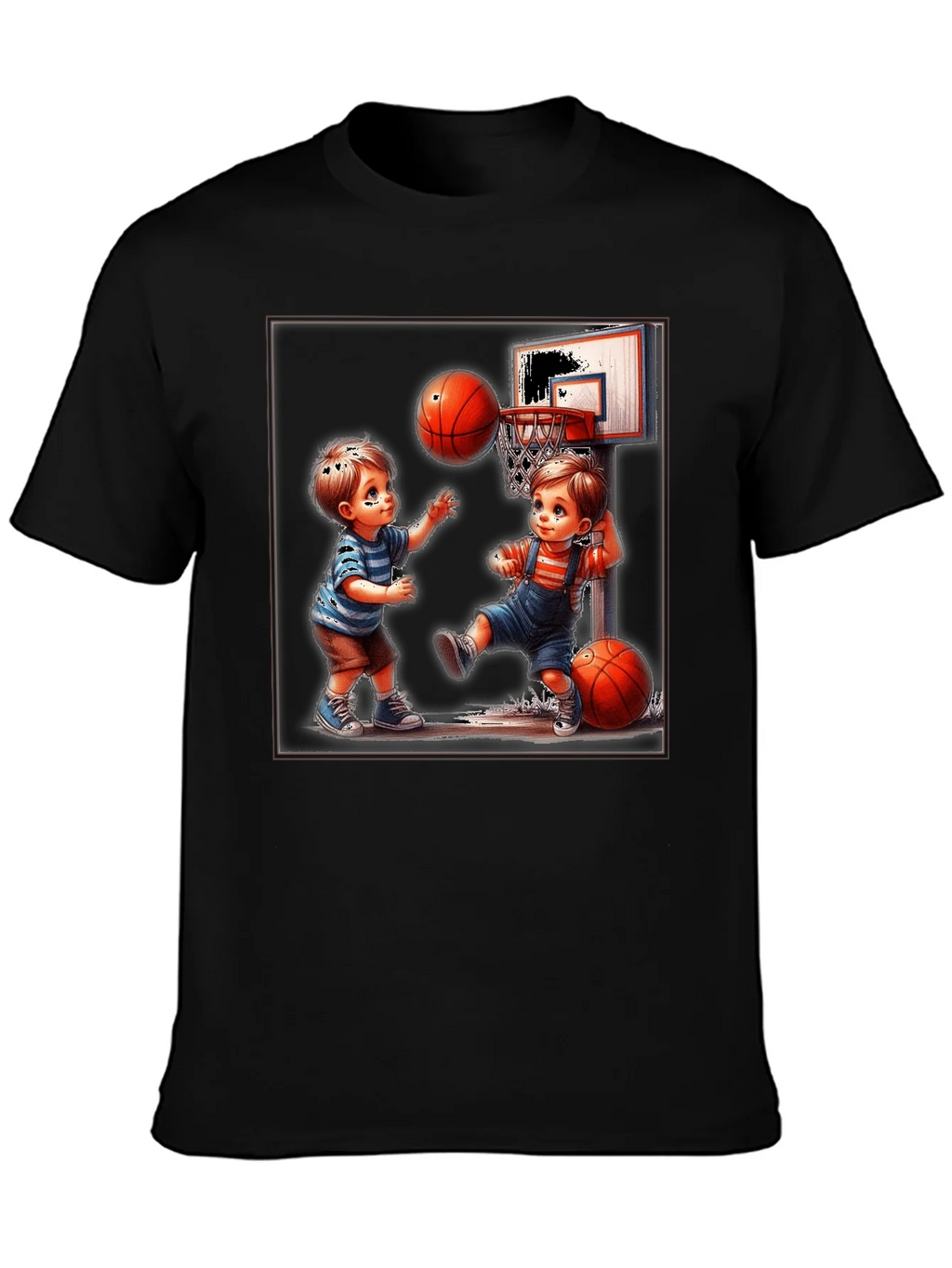 Boys Basketball Graphic T-Shirt product image 3
