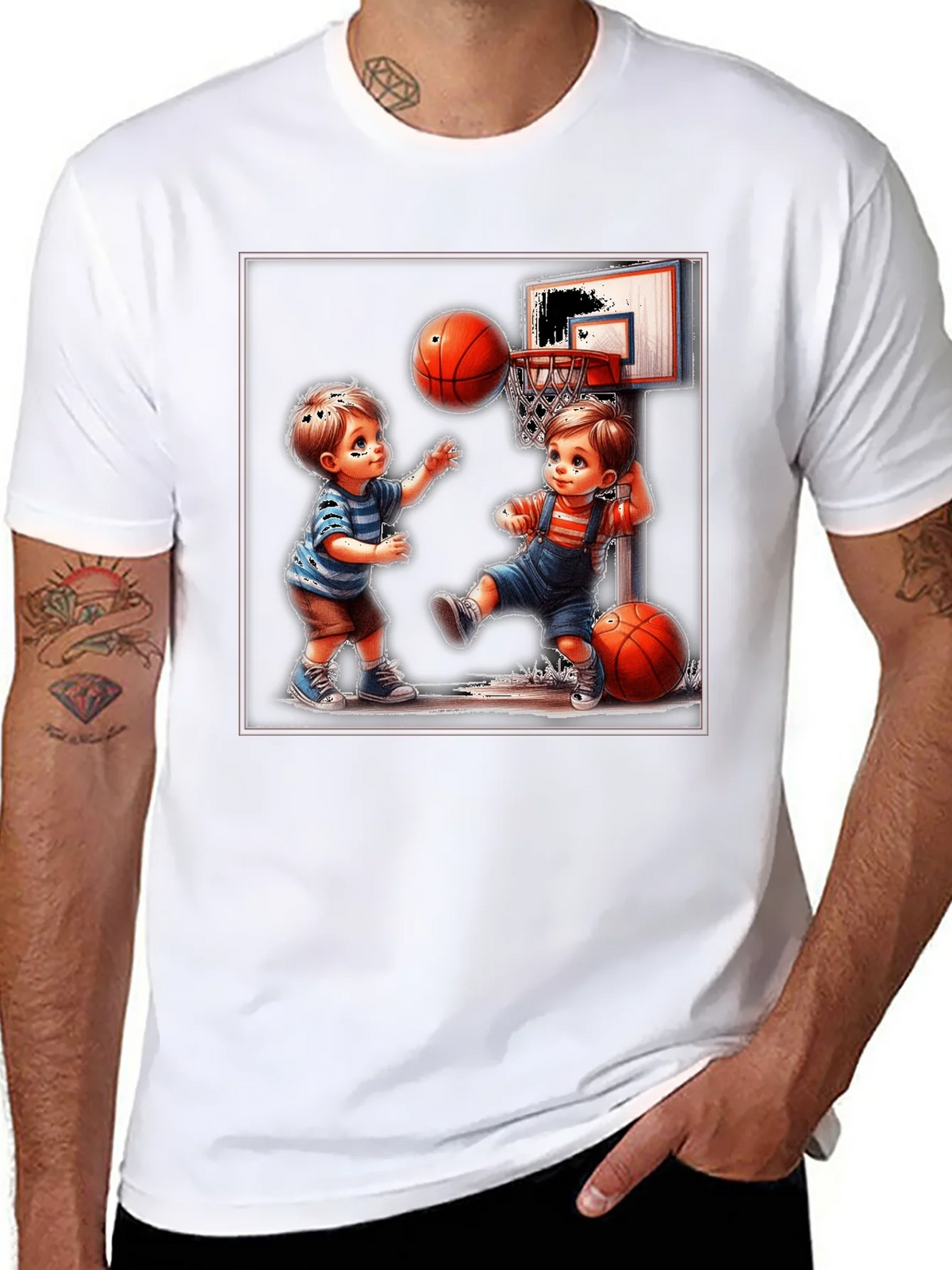 Boys Basketball Graphic T-Shirt product image 7