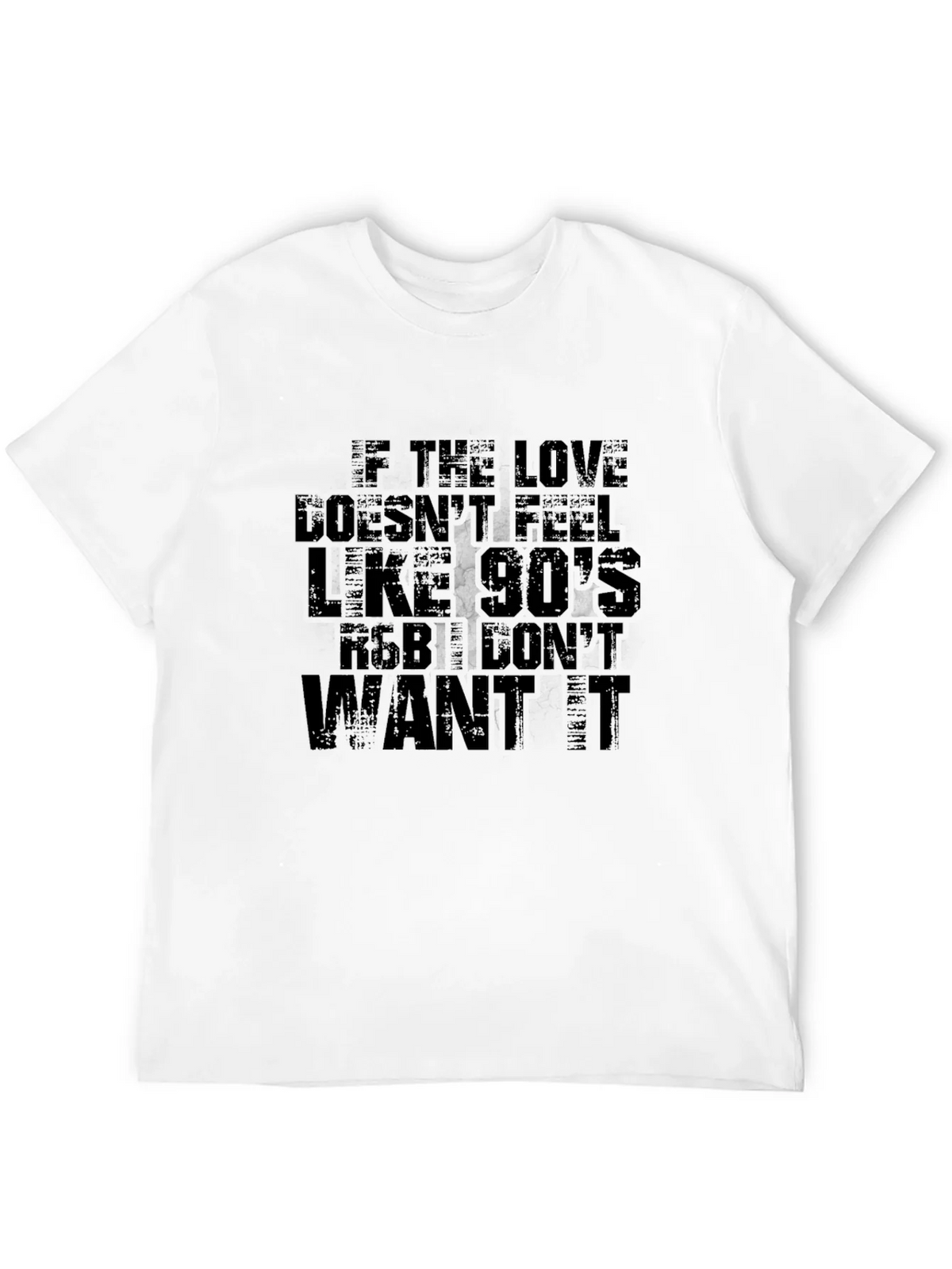90s R&B Music Graphic T-Shirt - Black product image 3