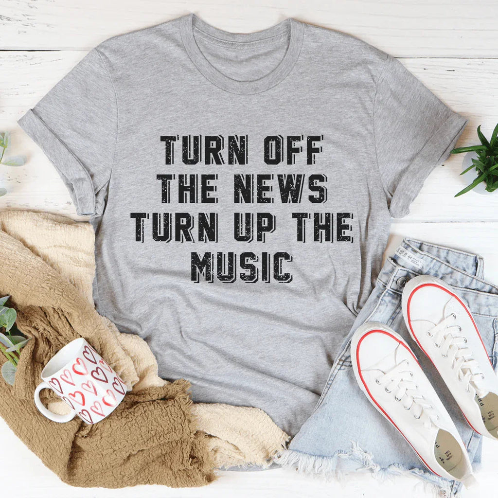 Turn Up The Music Tee product image 1
