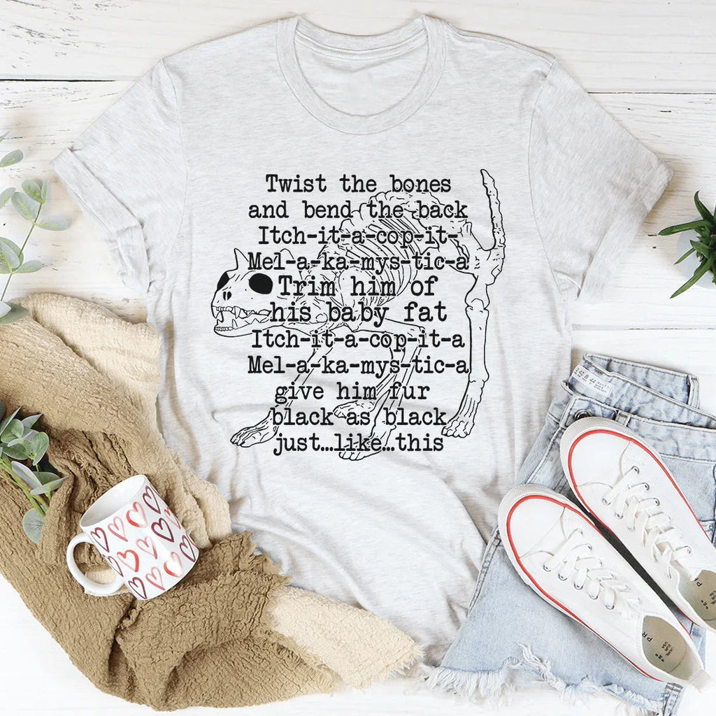Twist The Bones And Bend Back Tee product image 4