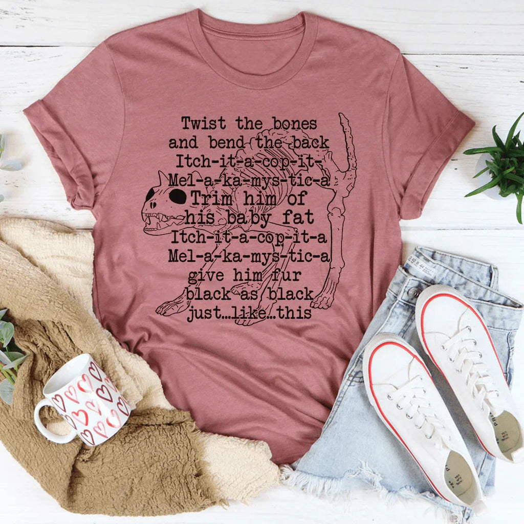 Twist The Bones And Bend Back Tee product image 3
