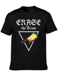 Erase the Scum Graphic Tee - Butcher Cleaver T-Shirt product image 1
