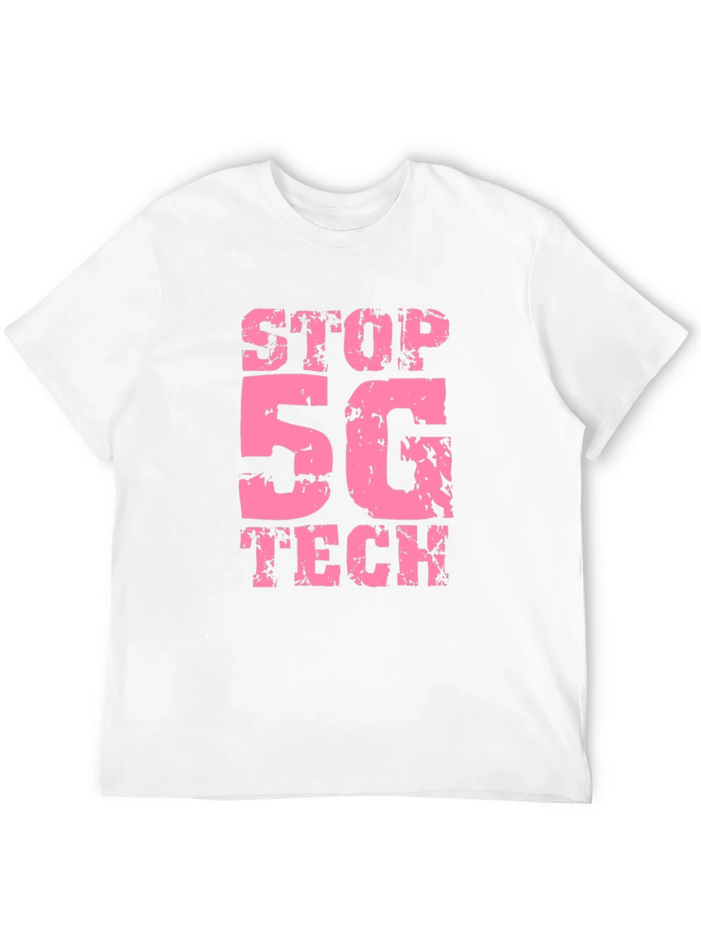 Stop 5G Tech Black T-Shirt product image 4