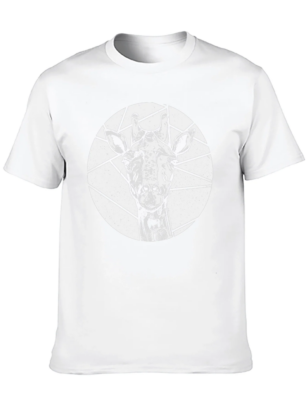 Giraffe Graphic Tee - Unique Black Shirt product image 2