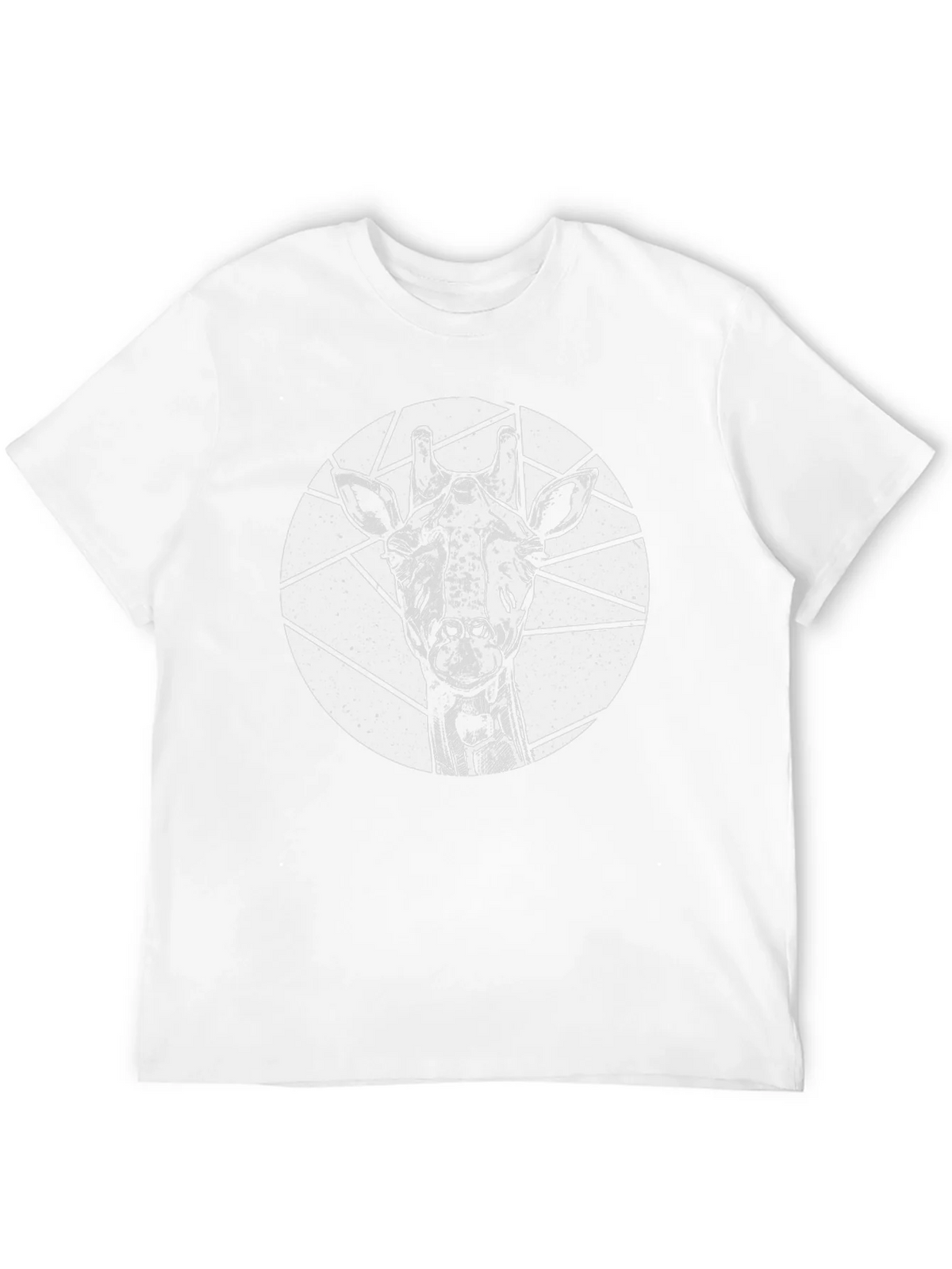Giraffe Graphic Tee - Unique Black Shirt product image 3