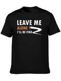 Leave Me Alone! Funny Graphic T-Shirt product image 1