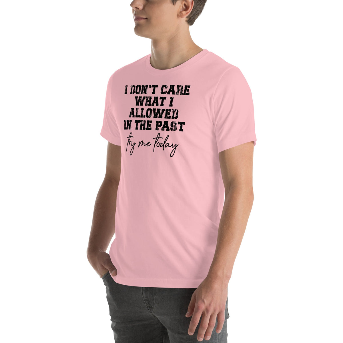 Bold Attitude Graphic Tee – \"Try Me Today\" product image 7