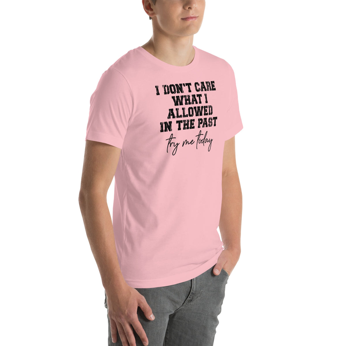 Bold Attitude Graphic Tee – \"Try Me Today\" product image 9