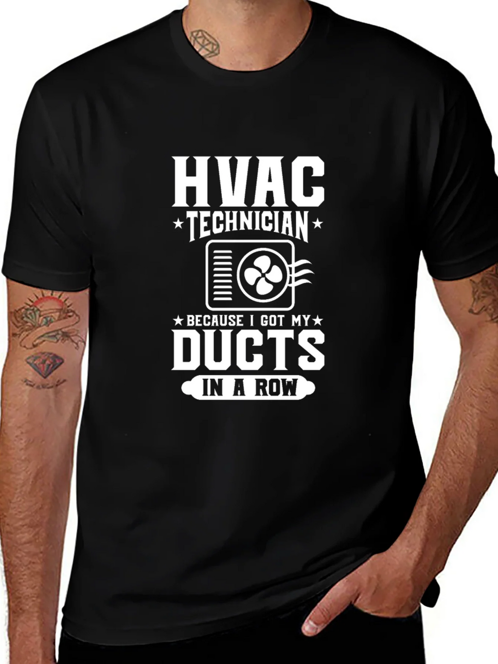 HVAC Technician T-Shirt - Duct Humor Tee product image 1