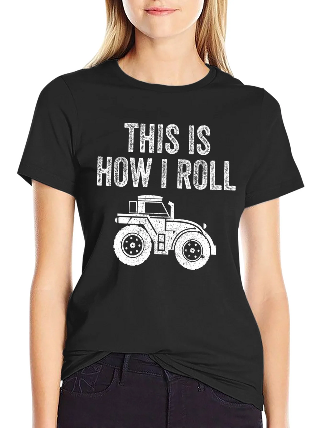 This Is How I Roll Tractor T-Shirt product image 2