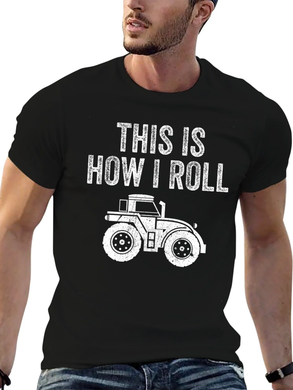 This Is How I Roll Tractor T-Shirt product image 6