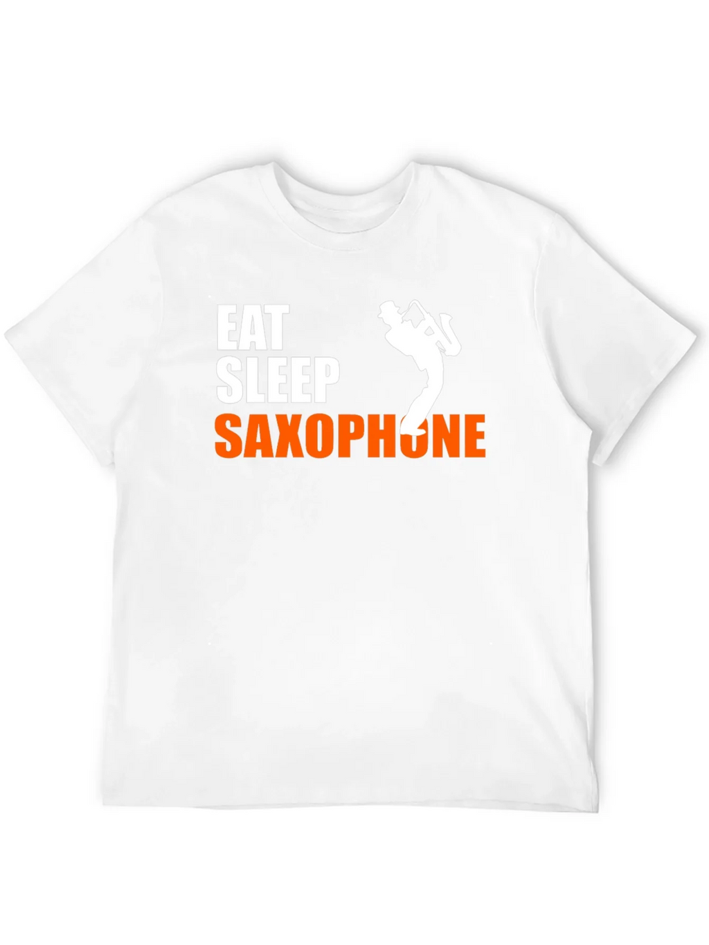 Eat Sleep Saxophone Black T-Shirt product image 3
