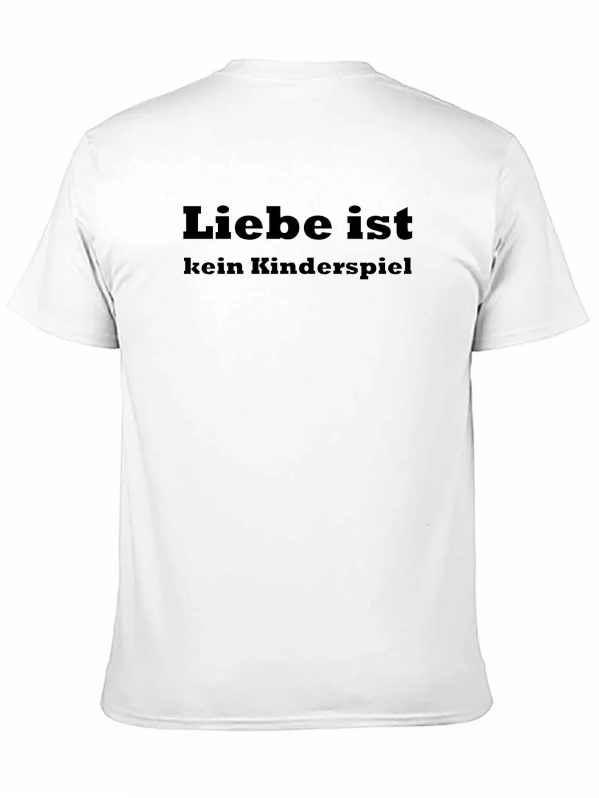 Liebe Ist Kein Kinderspiel T-Shirt - Black product image 6