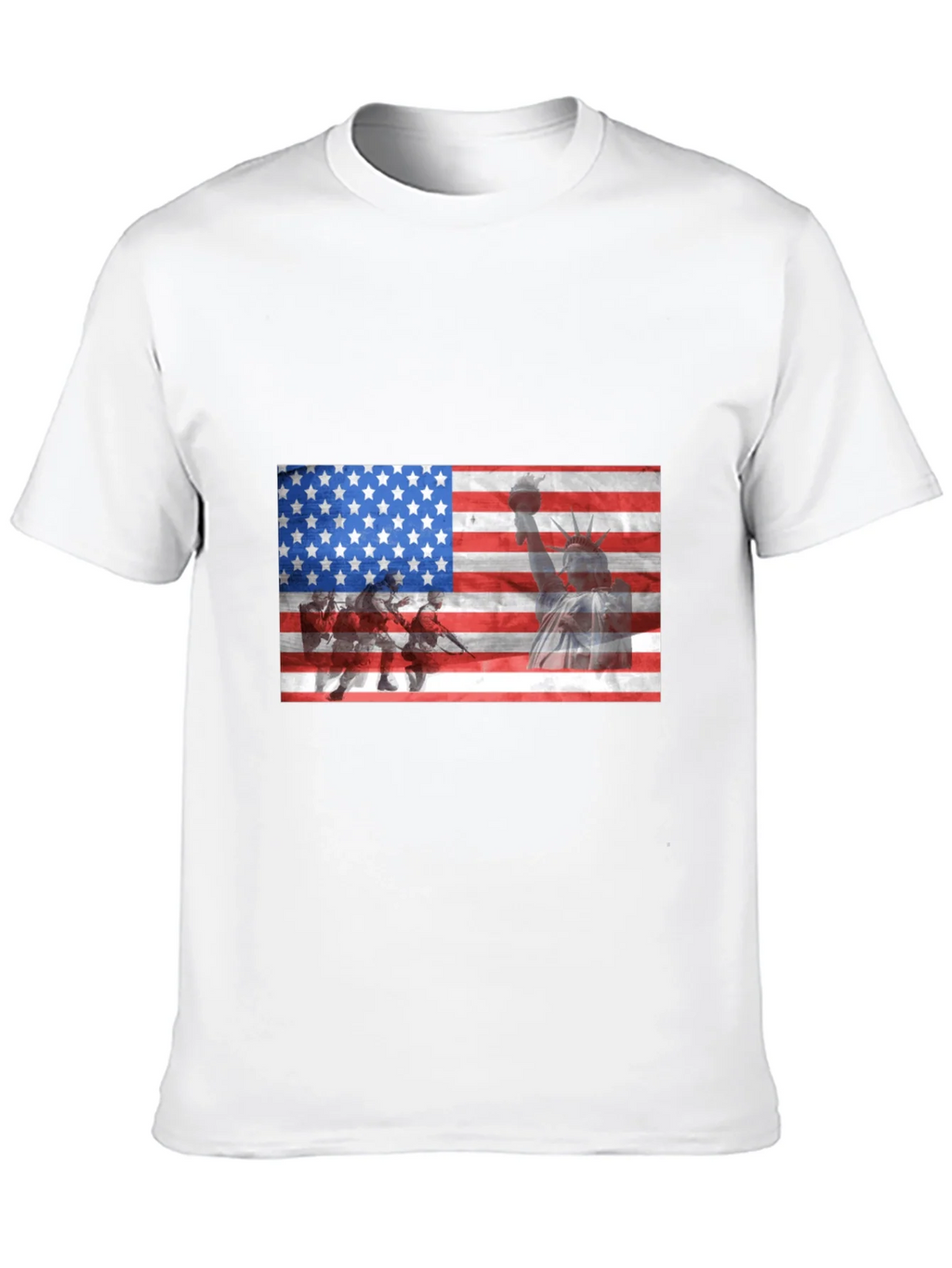 USA Flag Liberty Graphic T-Shirt product image 3