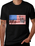 USA Flag Liberty Graphic T-Shirt product image 1