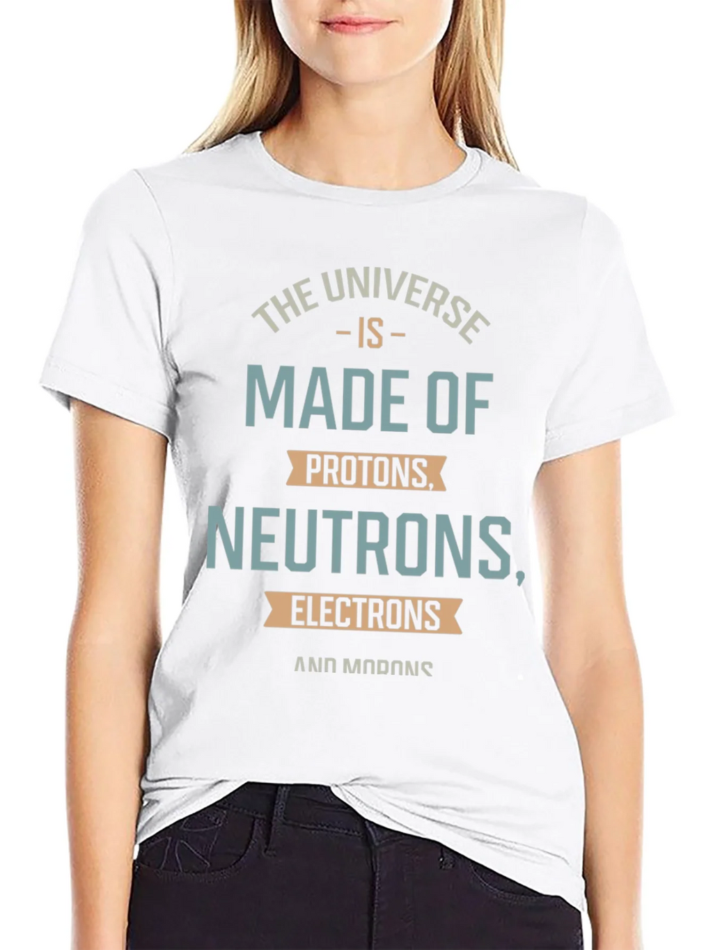 The Universe is Made of Funny Science T-Shirt product image 4