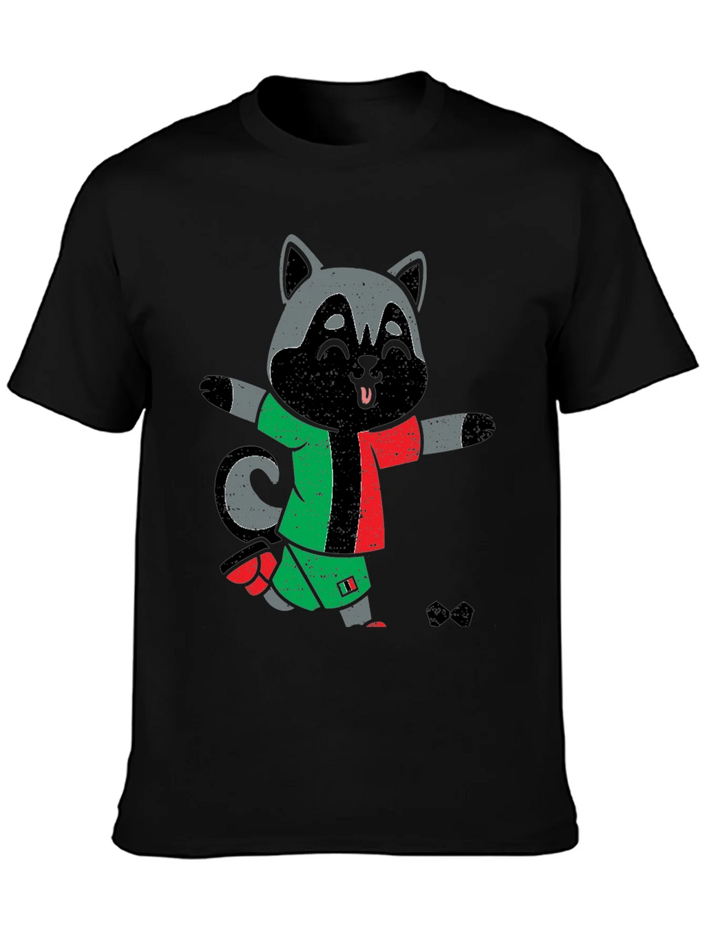 Raccoon Soccer T-Shirt - Fun Sports Tee product image 1