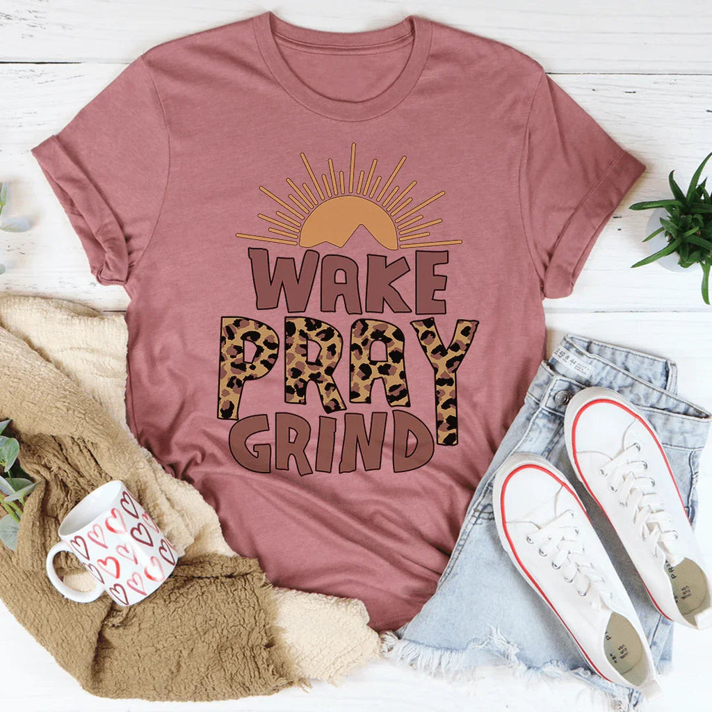 Wake Pray Grind Tee product image 4