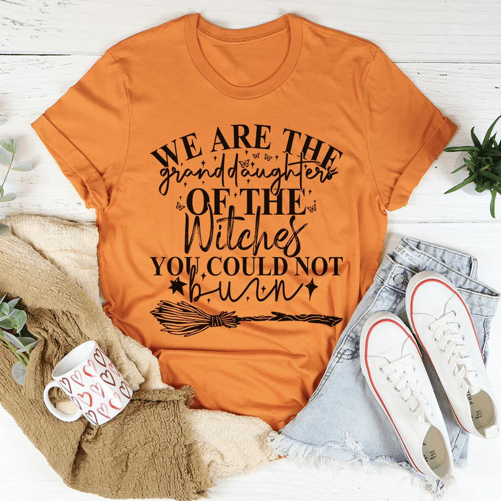 We Are The Granddaughters Of Witches You Could Not Burn Tee product image 5