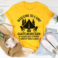 Welcome To Camp Quitcherbithin Tee product image 1