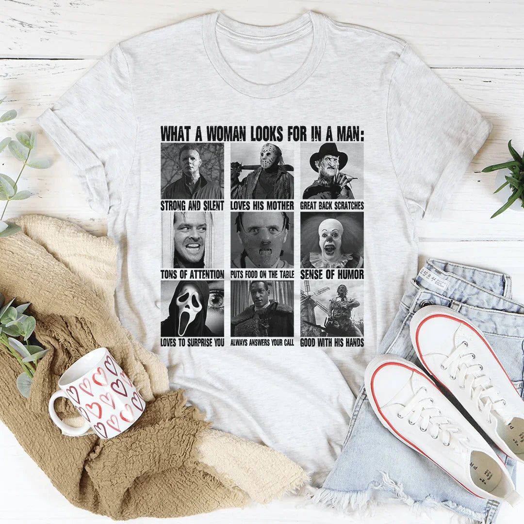 What A Woman Looks For In A Man Tee product image 2