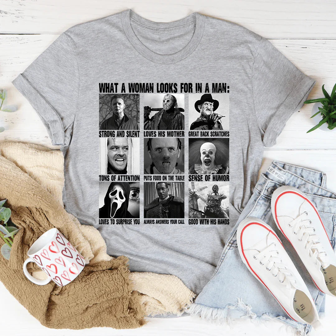 What A Woman Looks For In A Man Tee product image 1