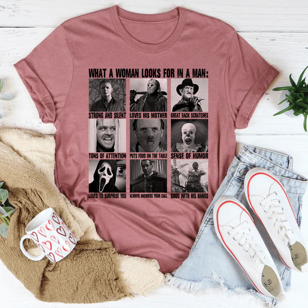 What A Woman Looks For In A Man Tee product image 3