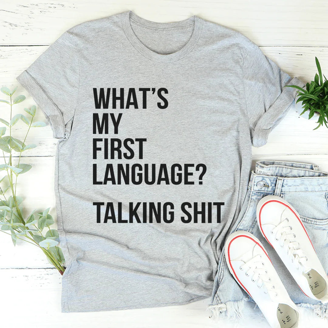 What Is My First Language Tee product image 2