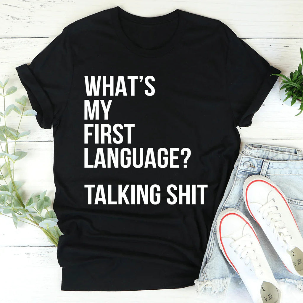 What Is My First Language Tee product image 1
