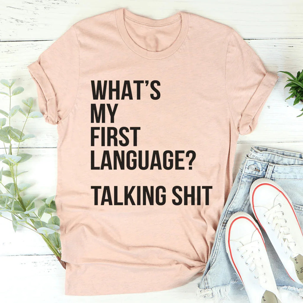 What Is My First Language Tee product image 4