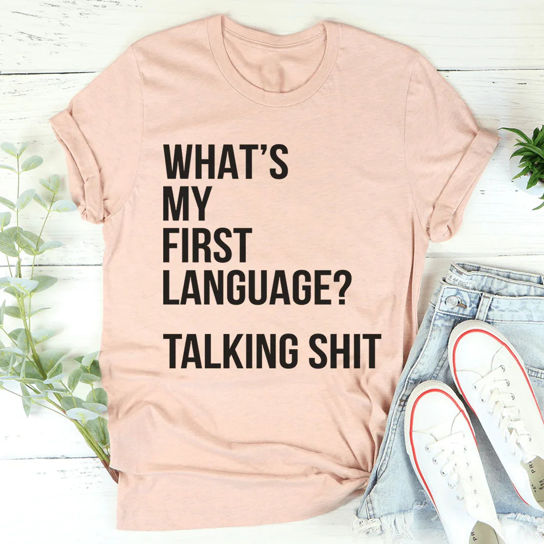 What Is My First Language Tee product image 4