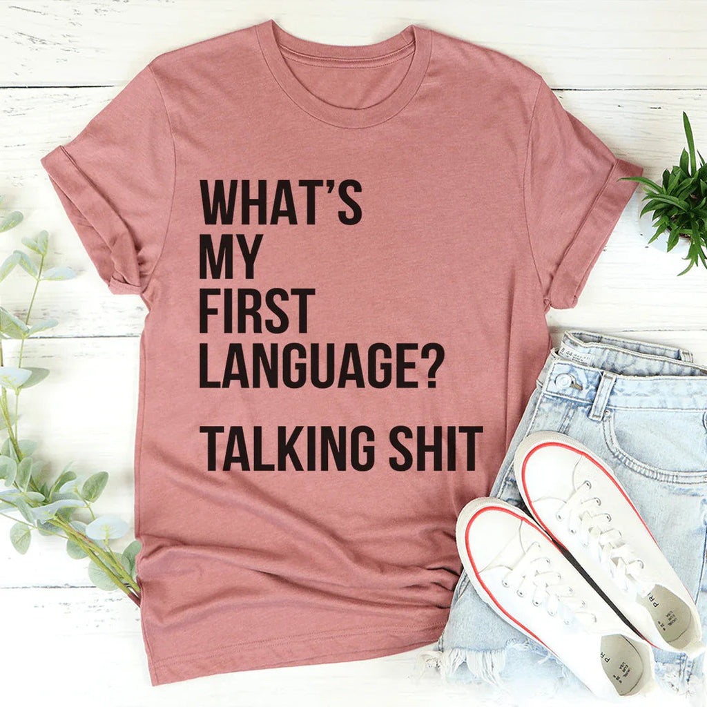 What Is My First Language Tee product image 3