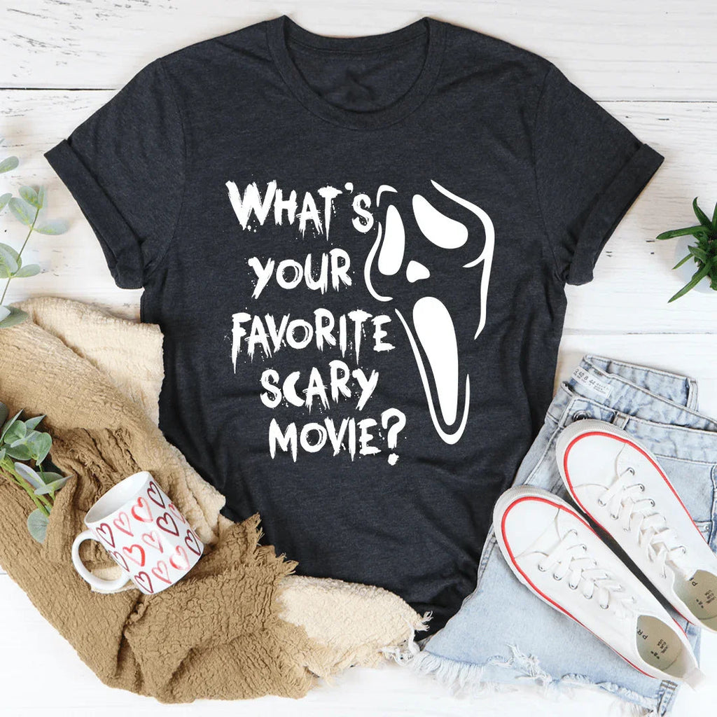 What's Your Favorite Scary Movie Tee product image 4