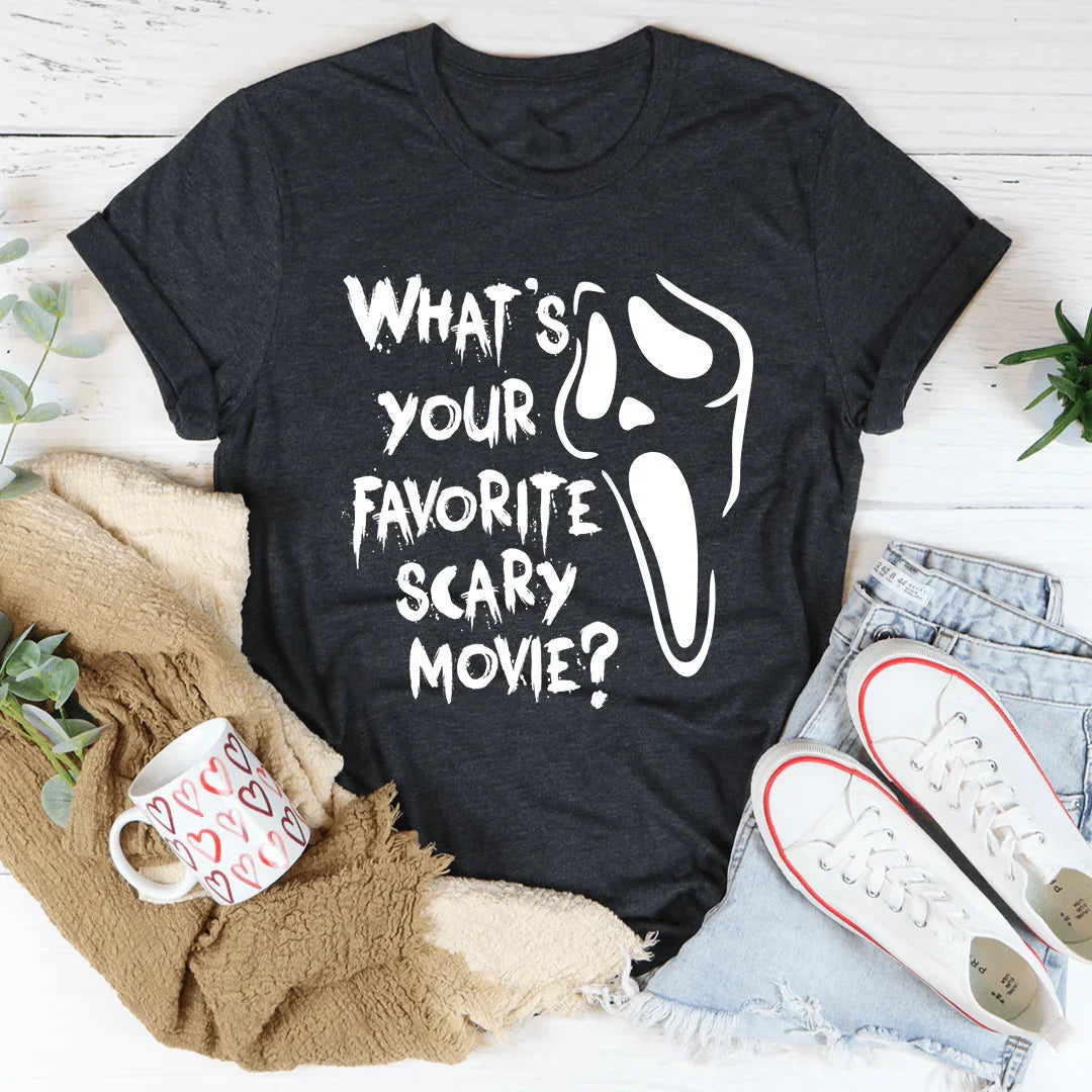 What's Your Favorite Scary Movie Tee product image 4