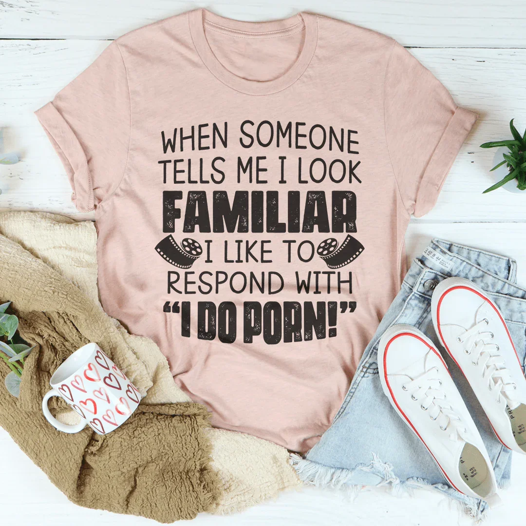 Unfiltered Dark Humor Graphic Tee – \"WHEN SOMEONE TELLS ME product image 4